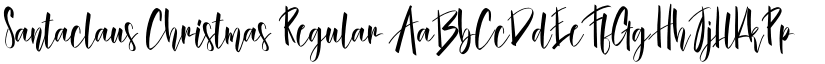 Santaclaus Christmas Regular font