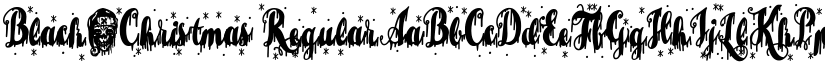 Black_Christmas Regular font