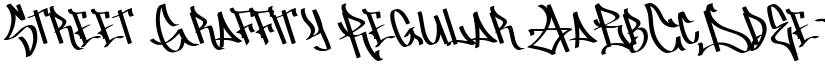 Street Graffity Regular font