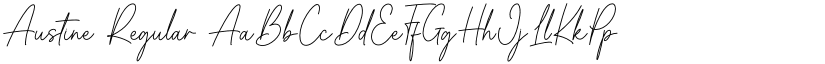 Austine Regular font