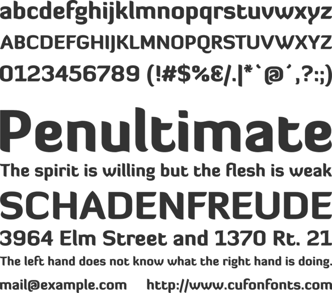 Diavlo Black font preview