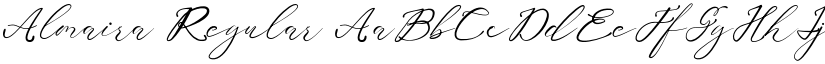 Almaira Regular font