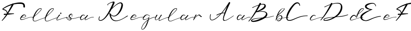 Fellisa Regular font
