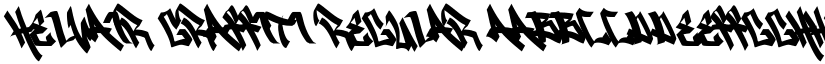 Helvair Graffiti Regular font