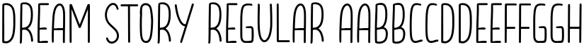 Dream Story font download