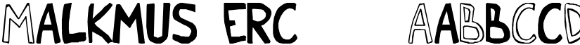Malkmus_erc_001 font
