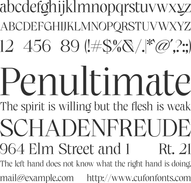 Ardiland font preview