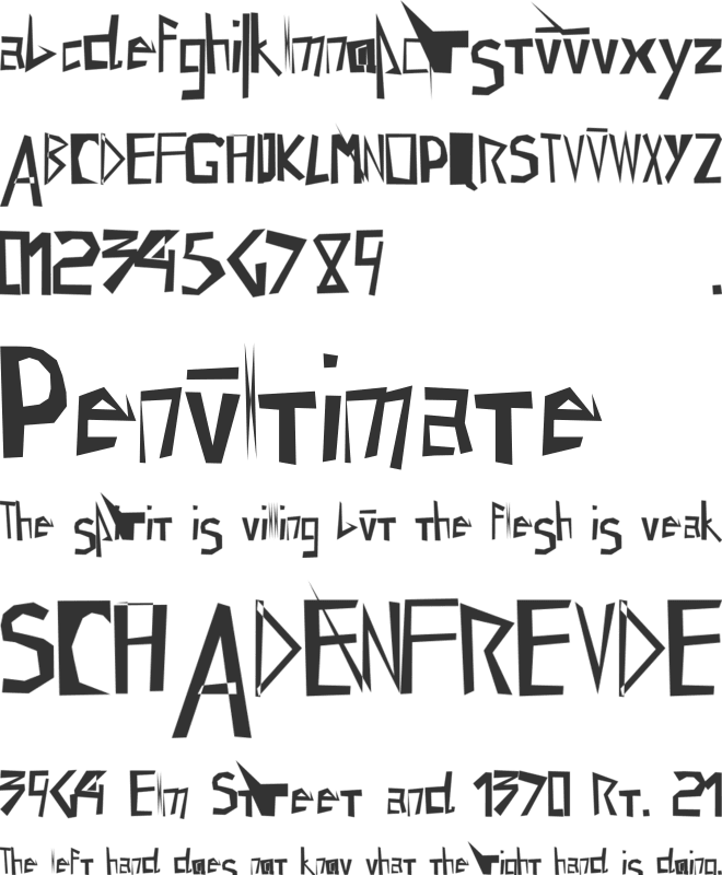 Eaton Sans font preview