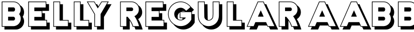 Belly Regular font