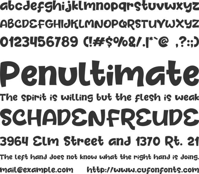 Honey Silk font preview