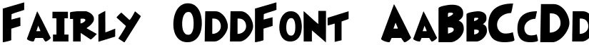 Fairly OddFont font