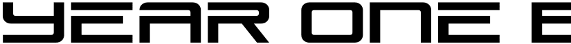 Year One Expanded Regular font