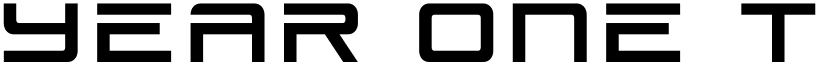 Year One Title Regular font