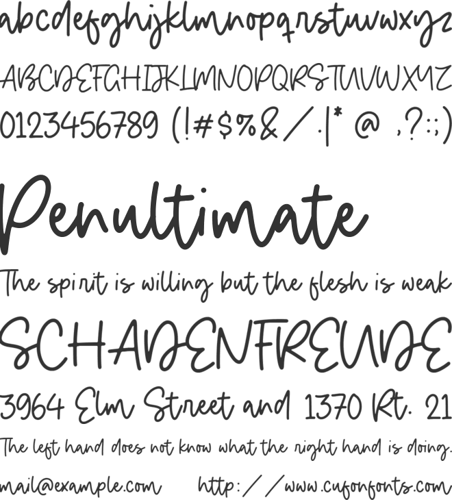 Golden Estella font preview
