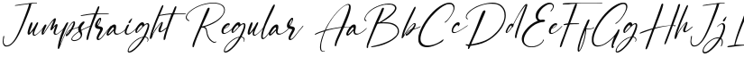 Jumpstraight font download