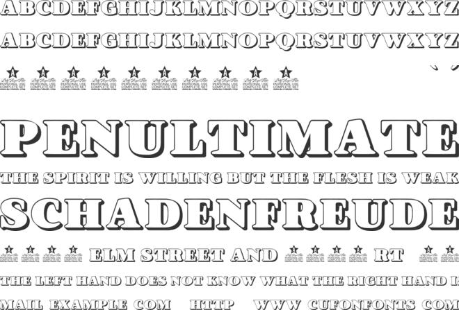 QUARTZO FONT PERSONAL USE font preview