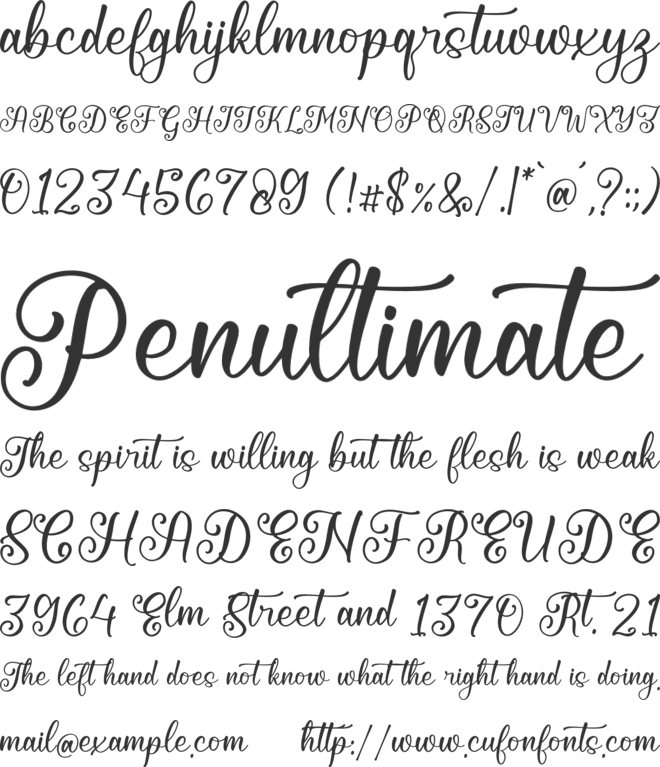 Maholtra Amtareli font preview
