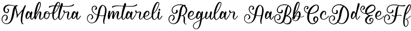 Maholtra Amtareli font download