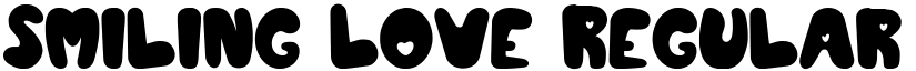 Smiling Love Regular font