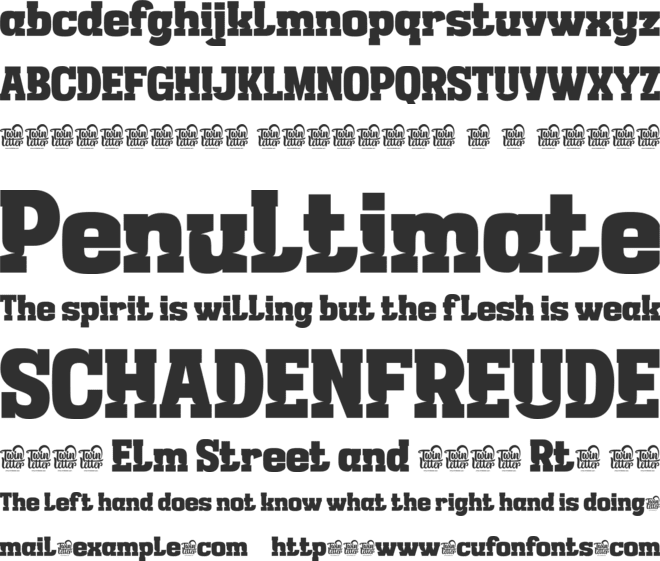 BESTVALL trial font preview