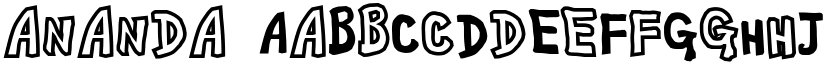 ananda font