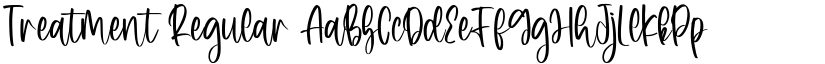 Treatment font download