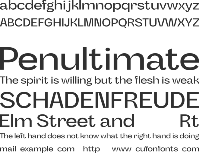 Baguede Free font preview