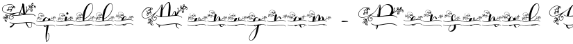 Aqille Monogram - Personal Use Regular font