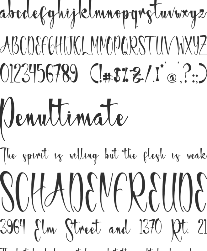 Christmas Wind-PERSONAL USE font preview