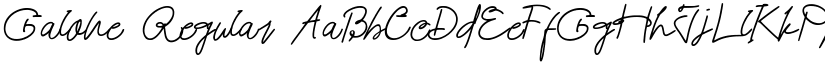 Galone Regular font