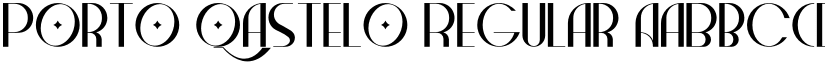 Porto Qastelo Regular font