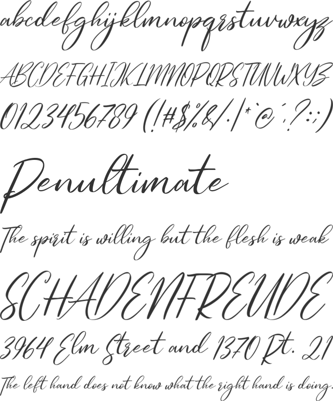 Cosbycorwin font preview