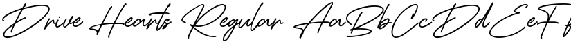 Drive Hearts font download