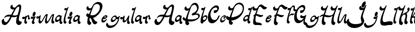 Arimalia font download