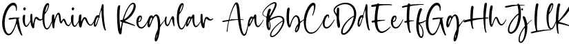 Girlmind Regular font