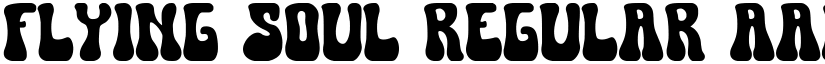 Flying Soul Regular font