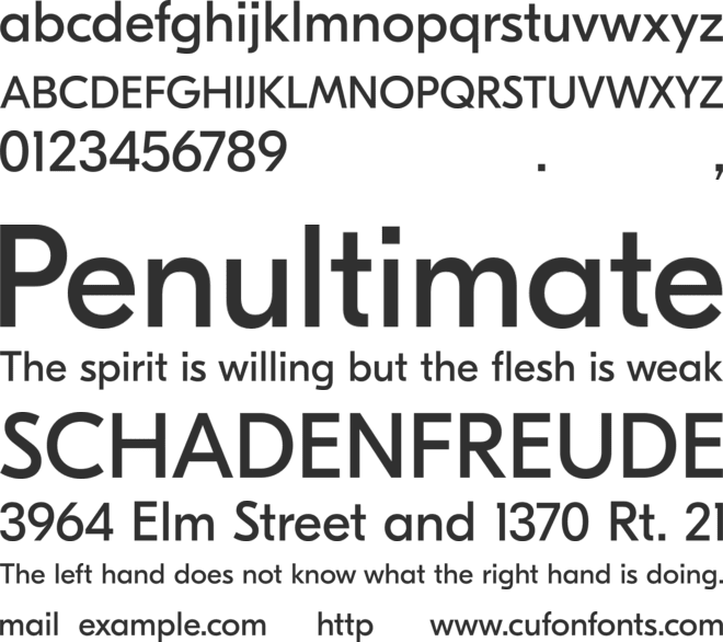 GT Eesti Display Trial font preview