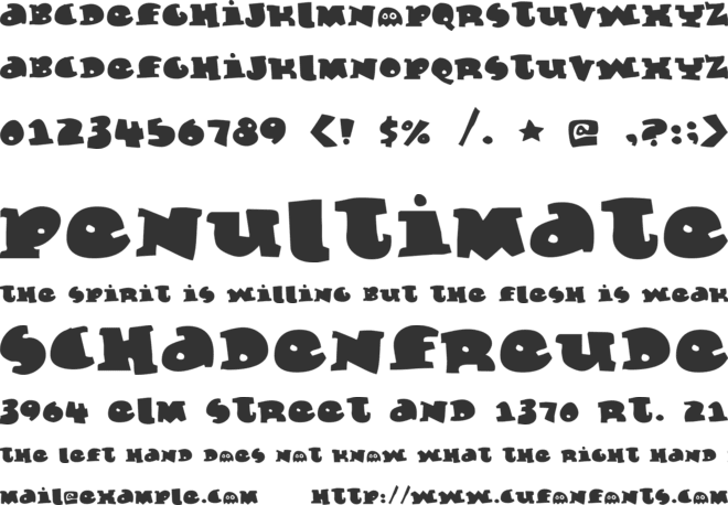 Marmelade Guys font preview