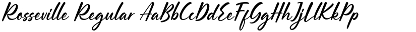 Rosseville font download