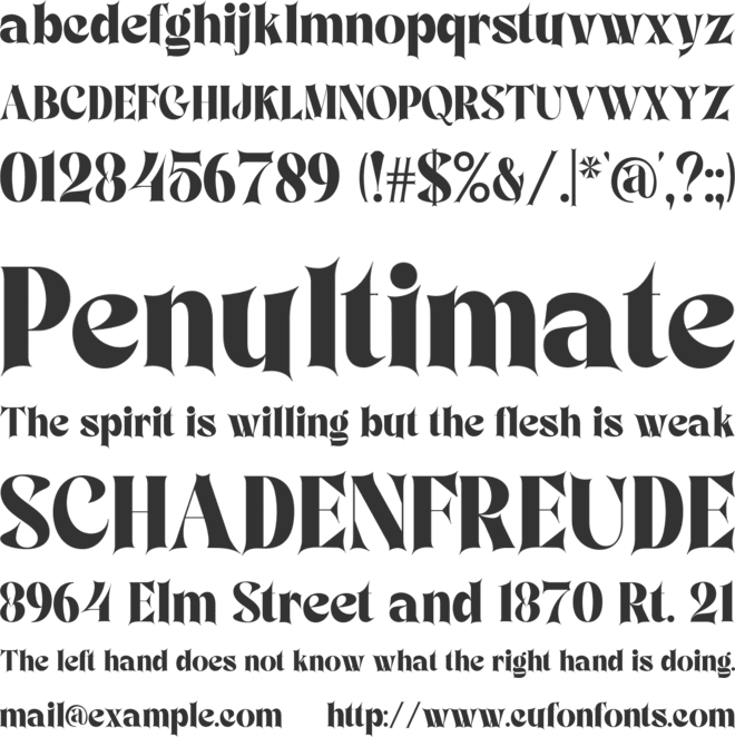 Love Casual font preview