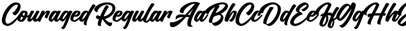 Couraged font download