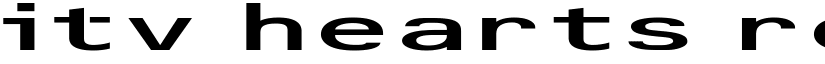 ITV Hearts Regular font