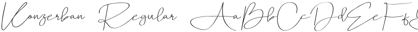 Konzerban Regular font