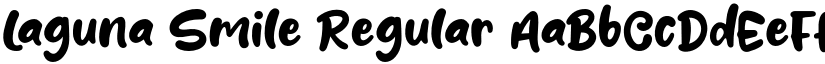 Laguna Smile font download