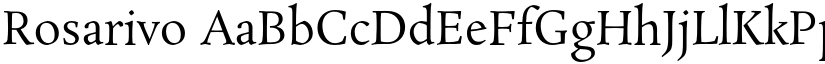 Rosarivo font