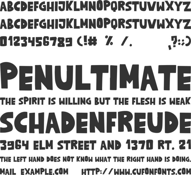 Crispy Cream font preview