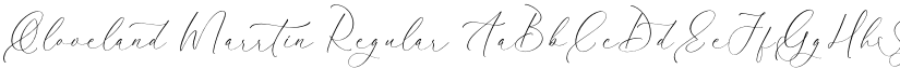 Qloveland Marrtin Regular font