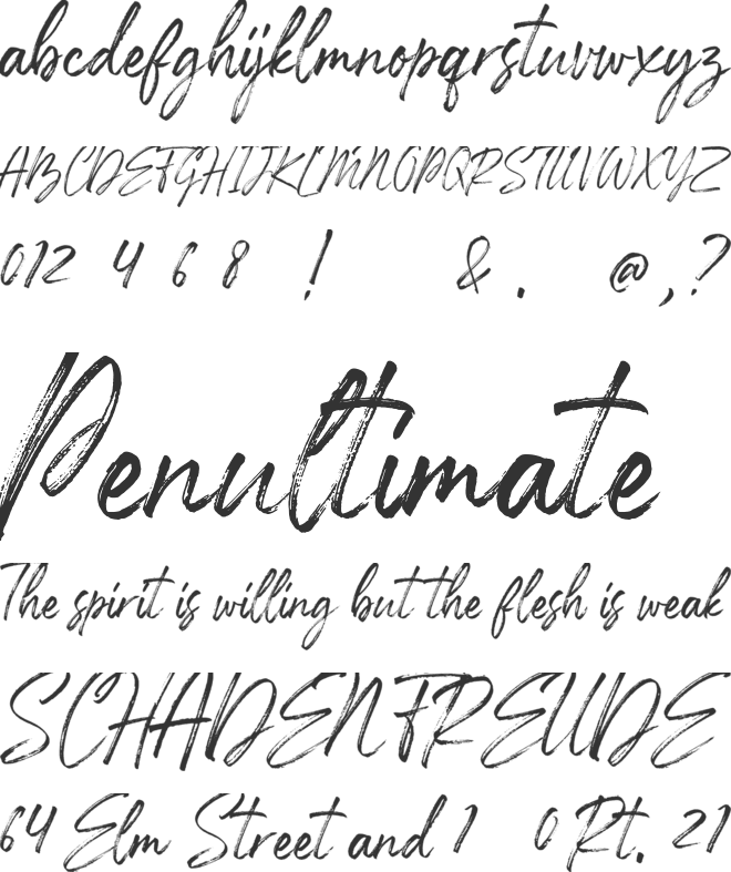 Den Basuky font preview