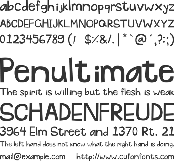Pascu 1 font preview