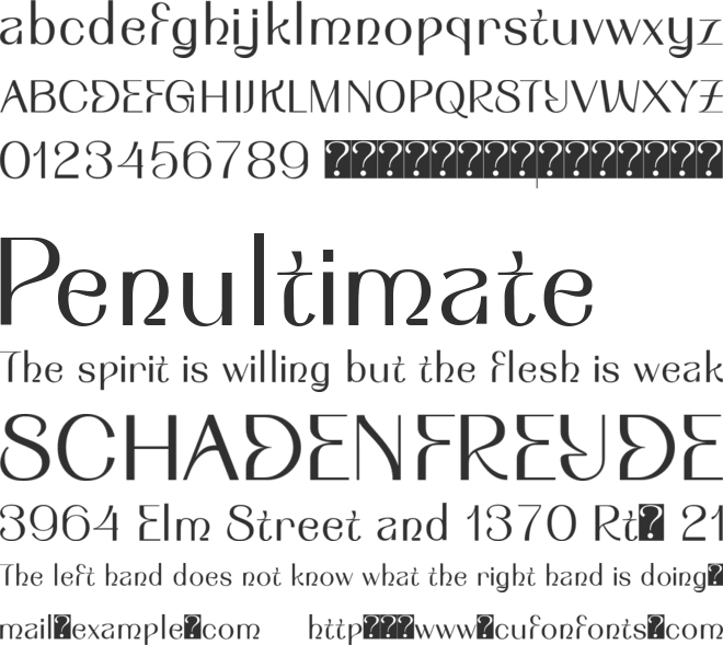 Lemonstyle  font preview